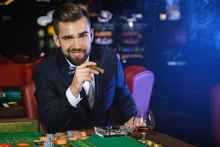 pekanslot roulette live-dealer broadcast showing croupier and betting interface